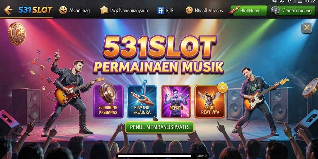 Gameplay seru dengan berbagai alat musik virtual dalam 531SLOT.