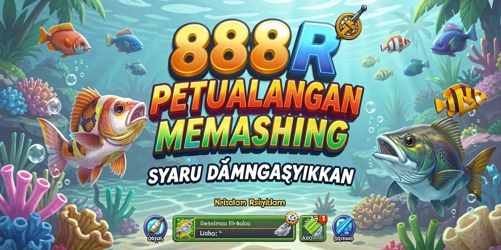 Tangkapan ikan besar dengan grafik memukau di 888R.
