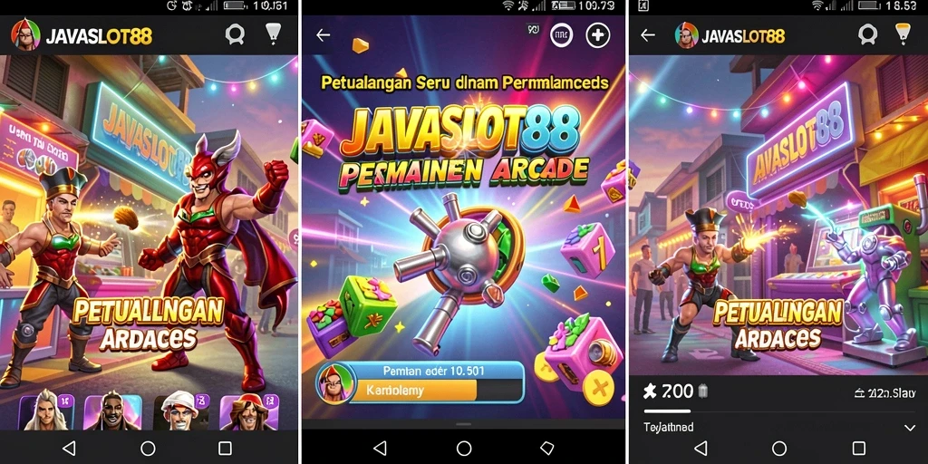 Tampilan gameplay seru di JAVASLOT88 dengan tema menarik.