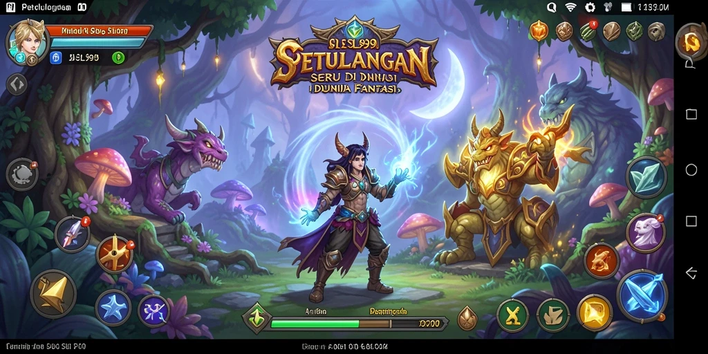 Tampilan gameplay SL999 yang menakjubkan dengan petualangan seru.