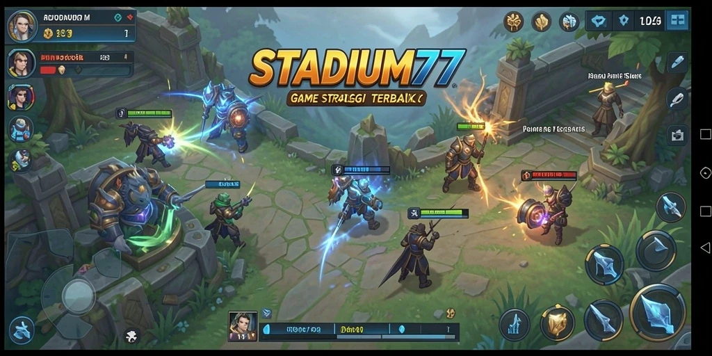 Gambaran gameplay STADIUM77 yang menarik dan menantang.