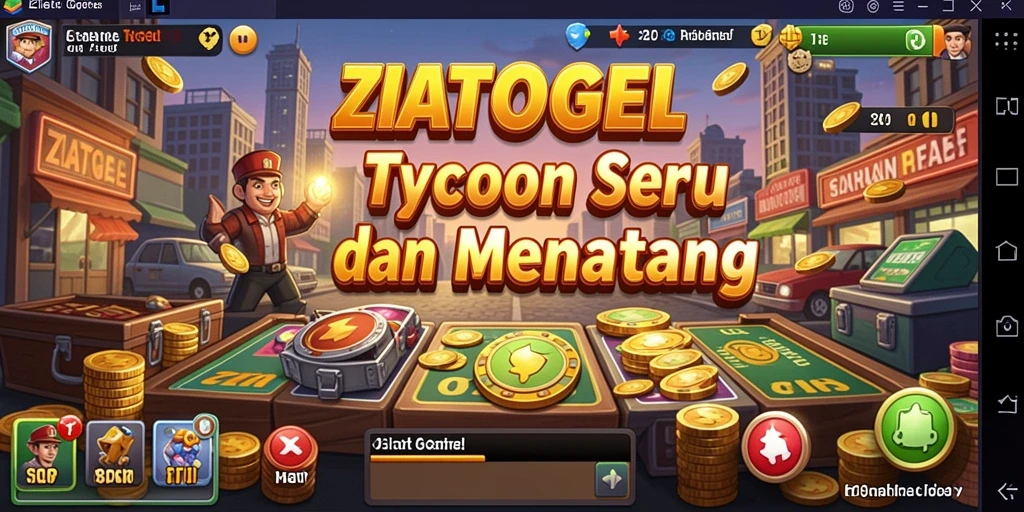 Tampilan gameplay ZIATOGEL yang menarik dan penuh strategi.